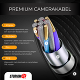 Inspection camera ST-IC210 - Endoscope with two cameras - 10 Meter cable