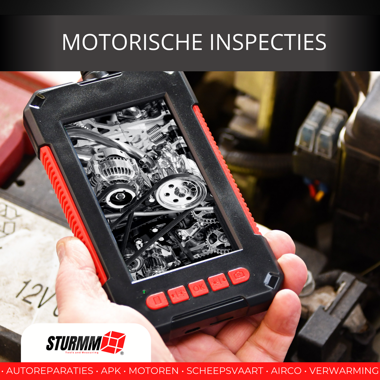 Endoscope ST-IC201 - Single camera inspection camera - 5 Meter cable
