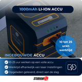 Cross Line Laser LL-A1600 - Two Adjustable Lines - Green Laser - 1000mAh Battery