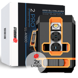 Cross Line Laser LL-A1600 - Two Adjustable Lines - Green Laser - 1000mAh Battery
