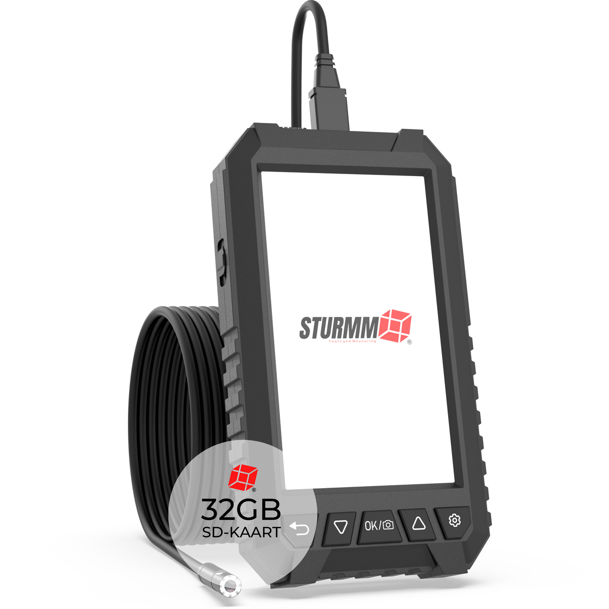 Endoscoop ST-IC401 - Inspectiecamera met dubbele camera - 10 Meter kabel (kopie)