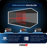 Cross Line Laser LL-A700 - Two Adjustable Lines - Red Laser