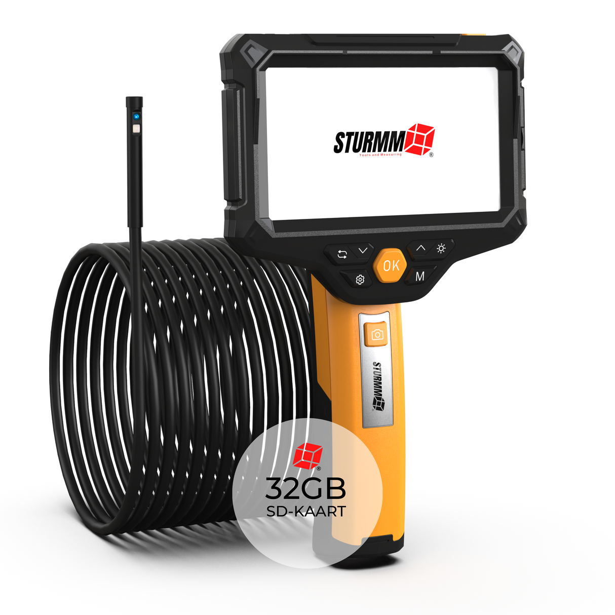 Inspection camera ST-IC10 - Endoscope with two cameras - 5 Meter cable