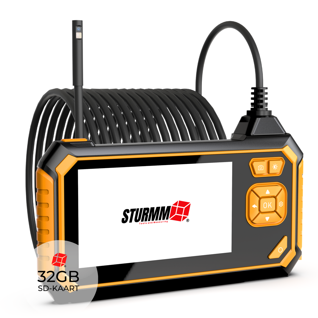 Inspection camera ST-IC210 - Endoscope with two cameras - 10 Meter cable