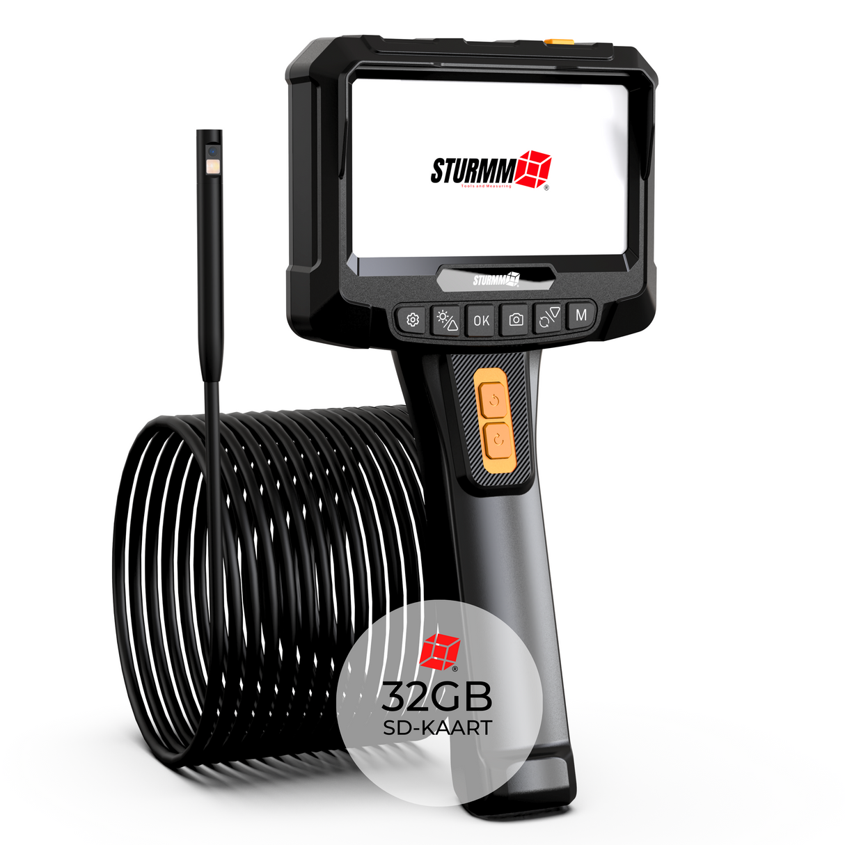 Inspection camera ST-IC11R - Endoscope with rotating lens - Two cameras - 5 Meter cable