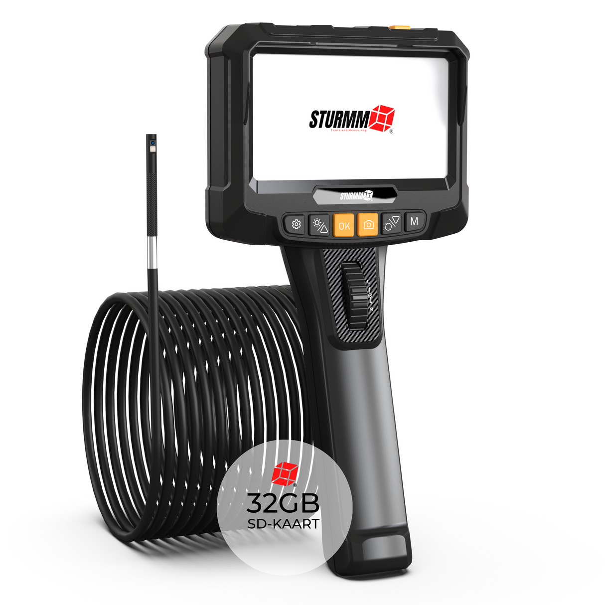 Inspection camera ST-IC11S - Endoscope with steerable lens - Two cameras - 1.5 Meter cable